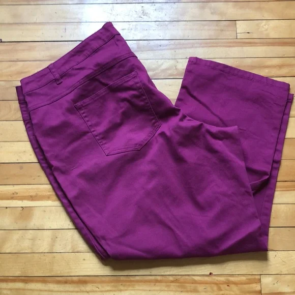 Woman Within boot cut jeans 26P - Picture 4 of 5